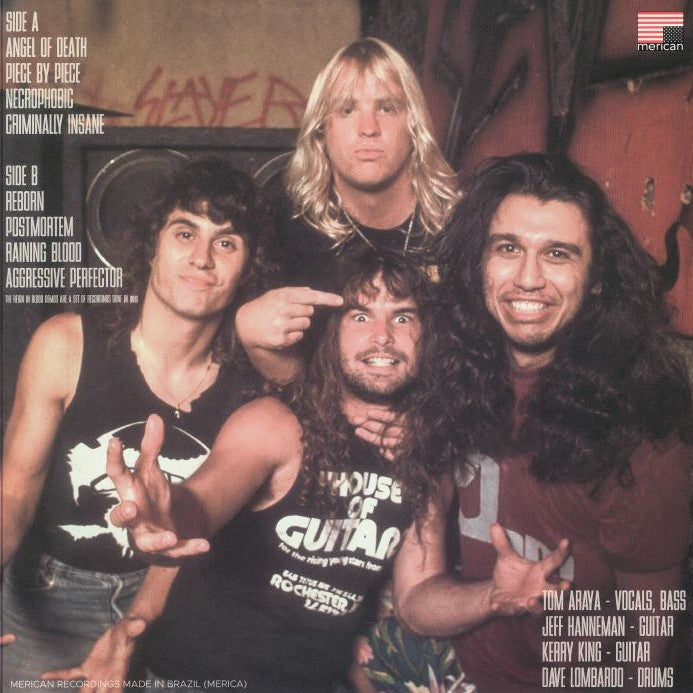 SLAYER – Reign In Blood Demo 1986 LP